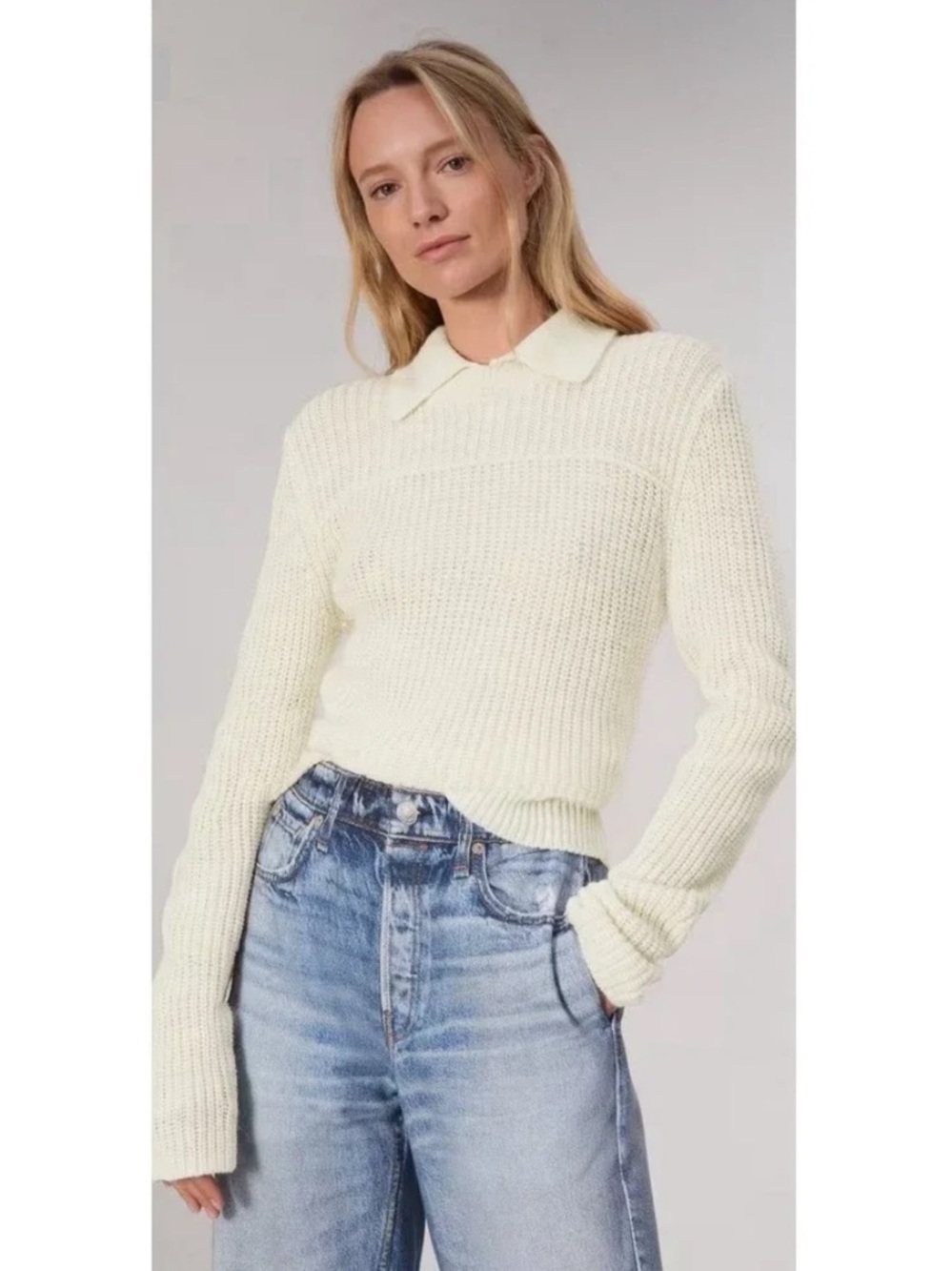 rag & bone sweater in Cream
